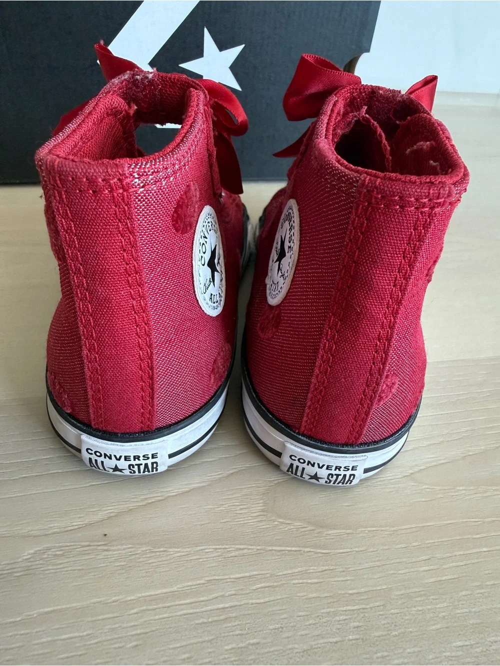 Girls Toddler Chuck Taylor All Star Polka Dots & Bow Easy on Days Ahead